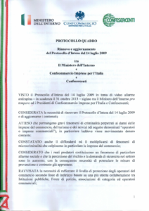protocollo d'intesa